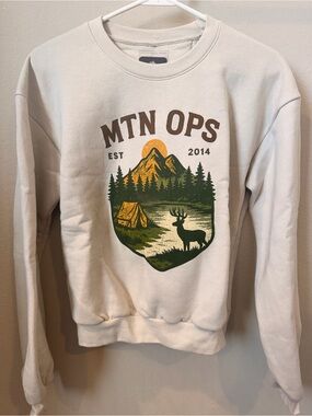 Women’s NWT Mtn. Ops Crewneck Sweatshirt size small